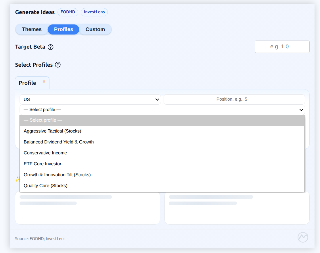 Profile Screener